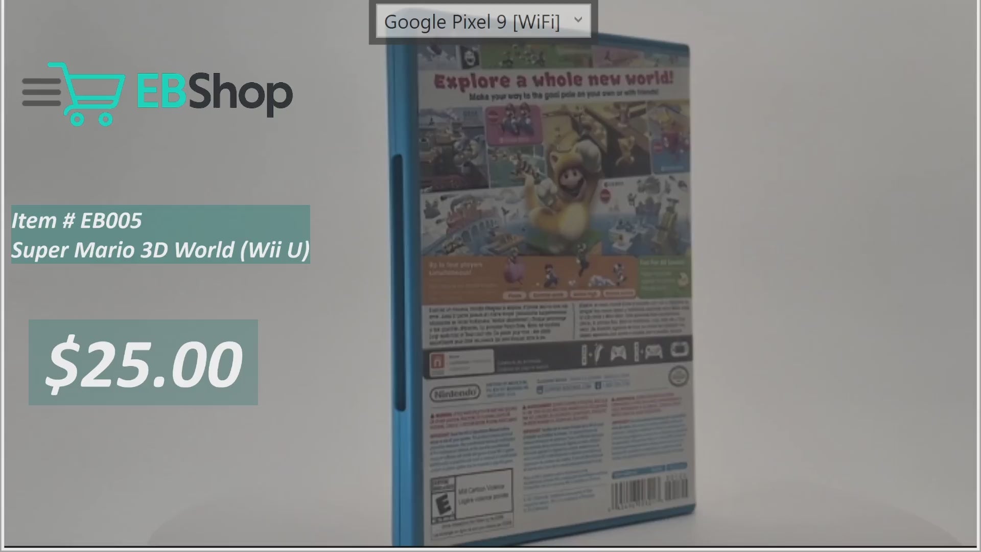 Super Mario 3D World (Wii U)