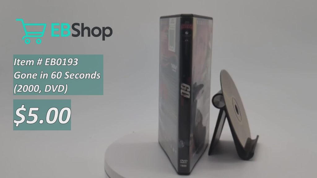 Gone in 60 Seconds (2000, DVD)