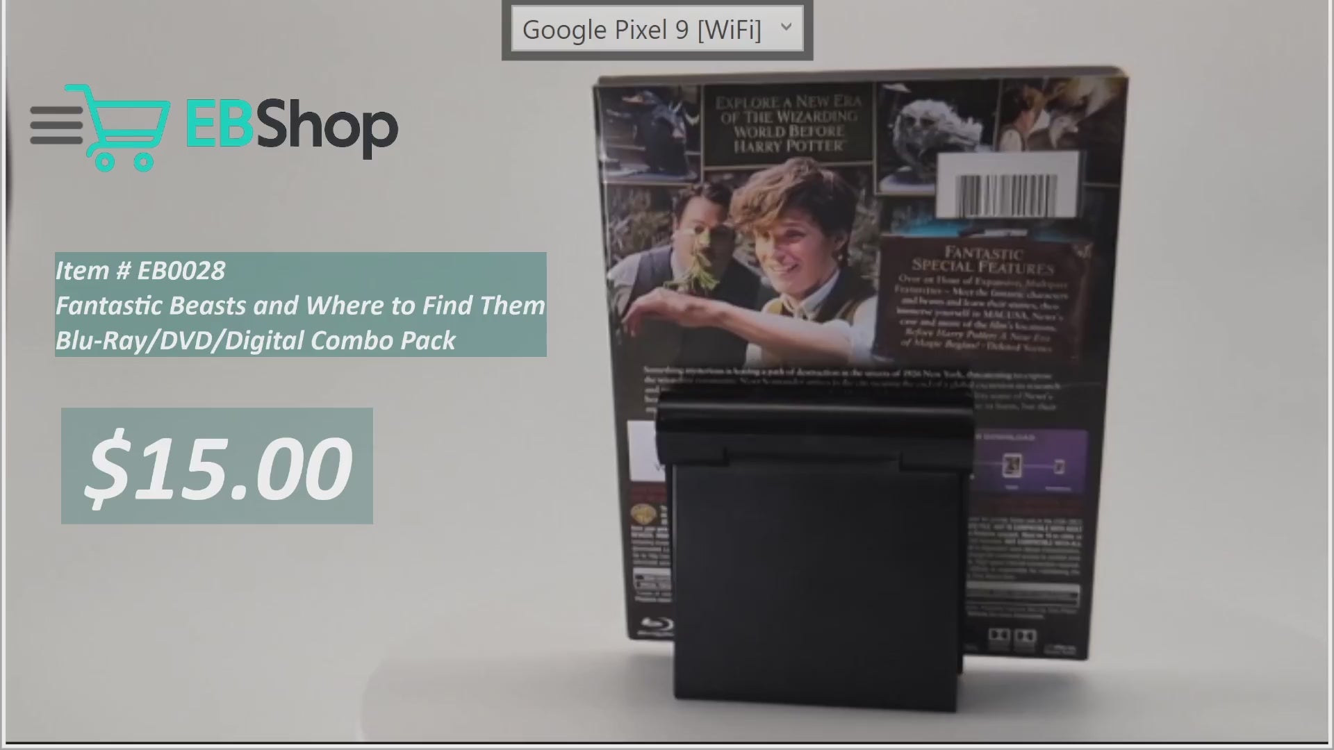 Fantastic Beasts and Where to Find Them | Blu-Ray/DVD/Digital Combo Pack