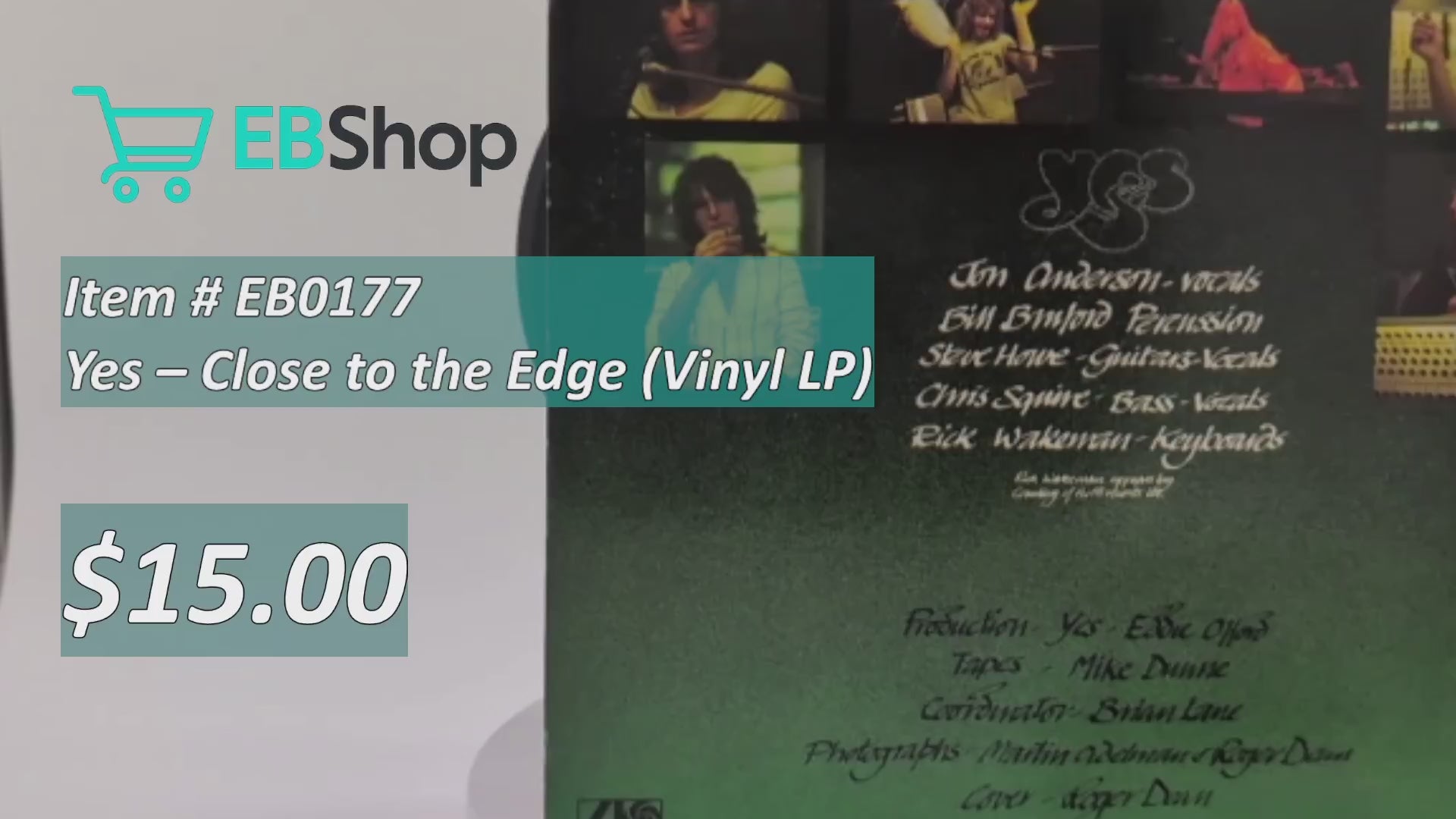 Yes - Close to the Edge (Vinyl LP)